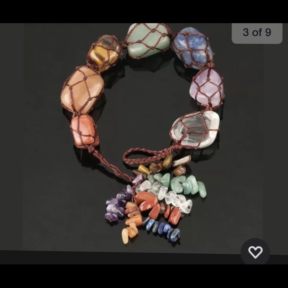 Healing Chakra Energy Spiritual Stone Car Ornament - Picture 7 of 13